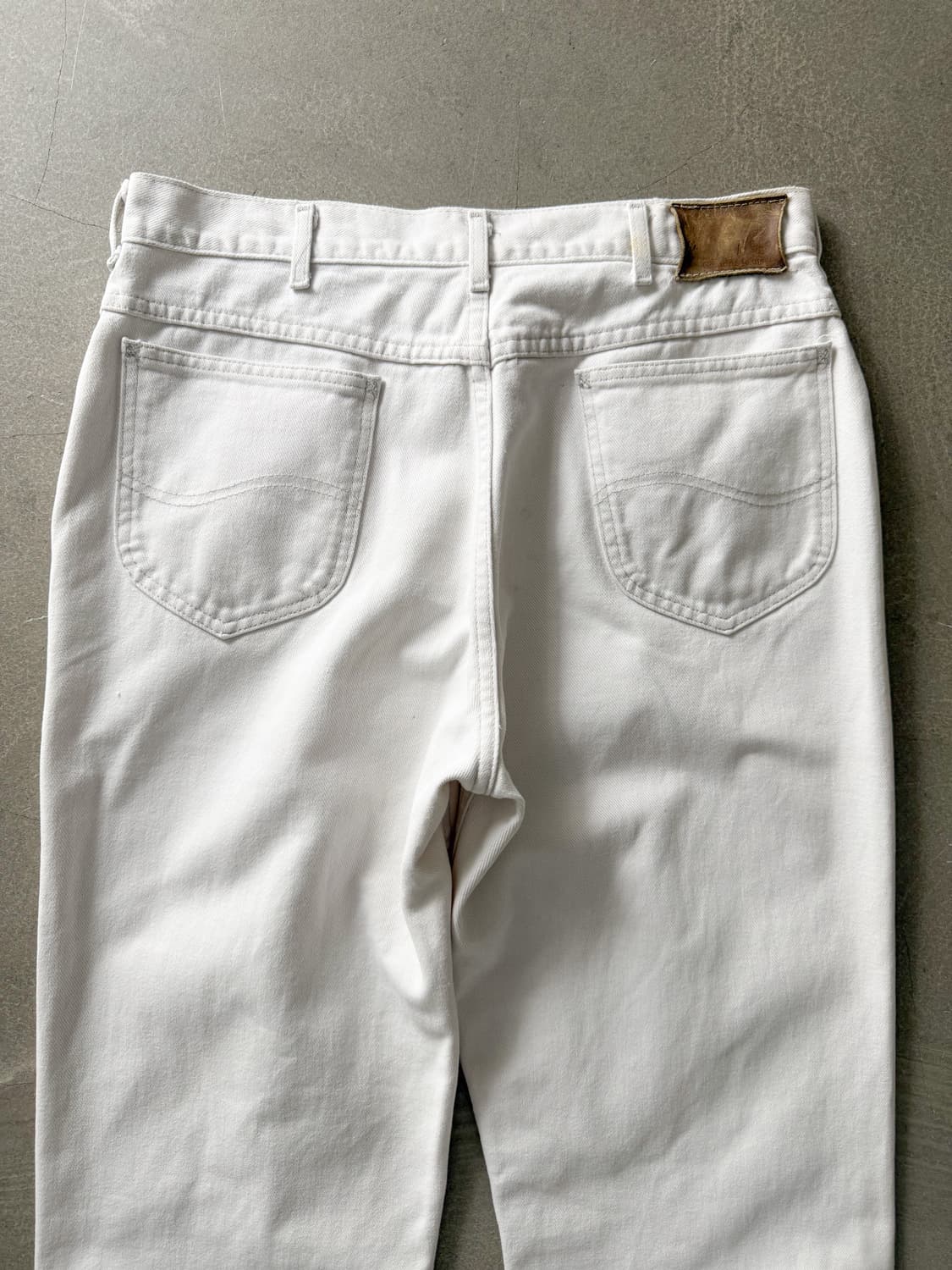 90s Vintage Lee White Denim Pants 상품이미지6