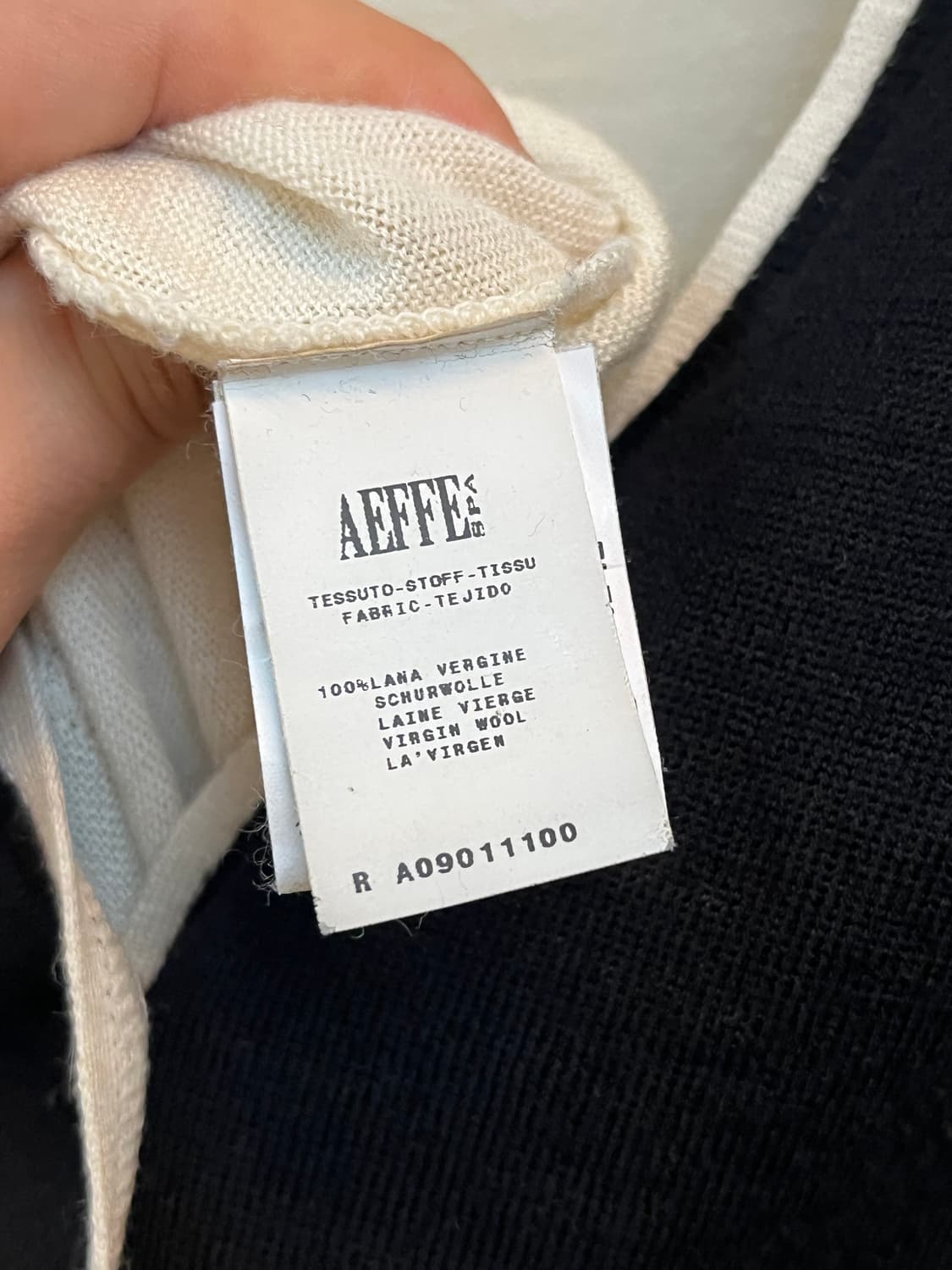 Moschino virgin wool 패턴 가디건 85 상품이미지4