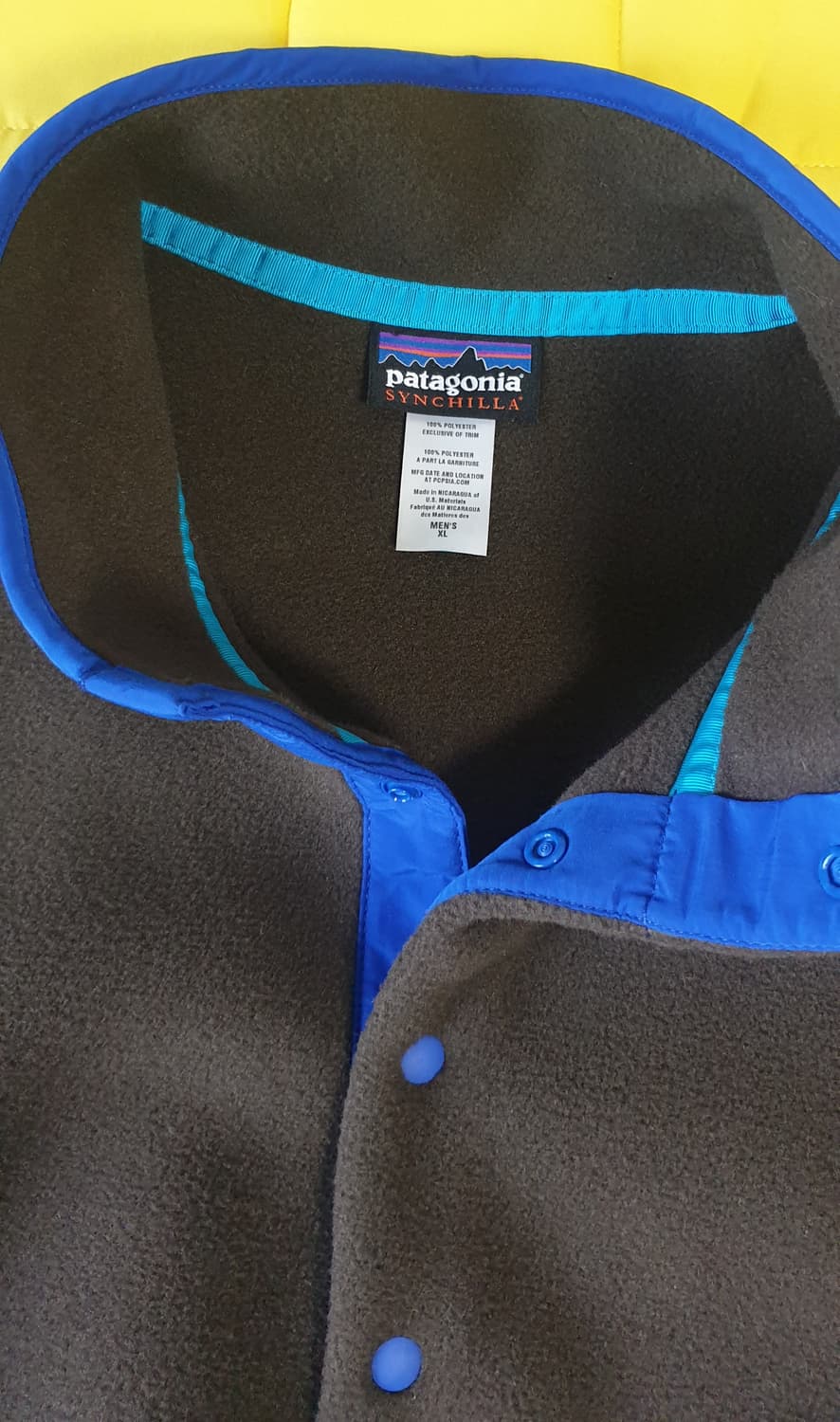 파타고니아 헤비웨이트 신칠라 풀오버 다크브라운  XL 상품이미지5