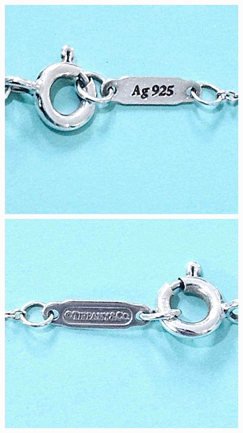 티파니앤코 리턴투 더블 하트 미니 민트 목걸이 [정품] 상품이미지3