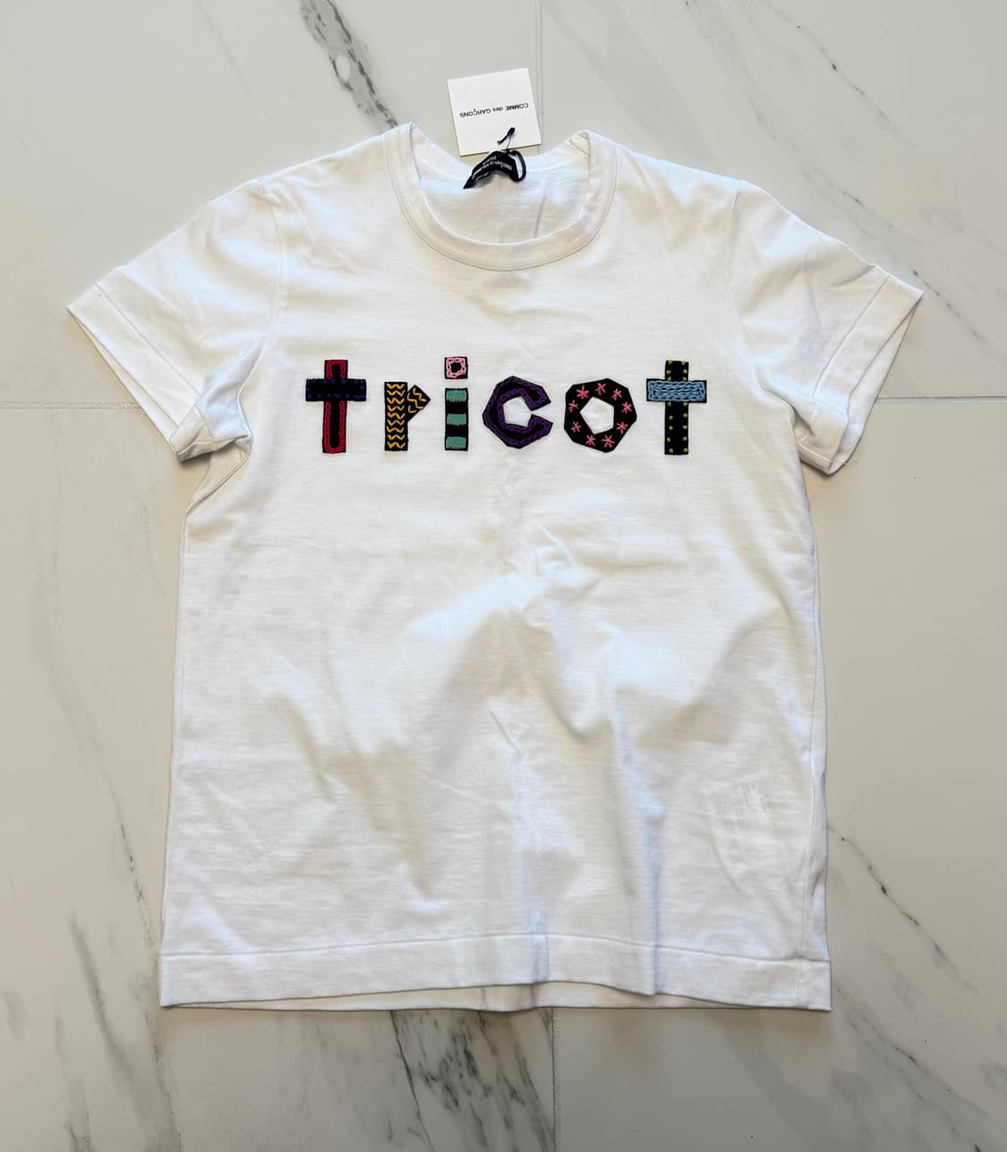 꼼데가르송 tricot 반팔 티셔츠 S 상품이미지2