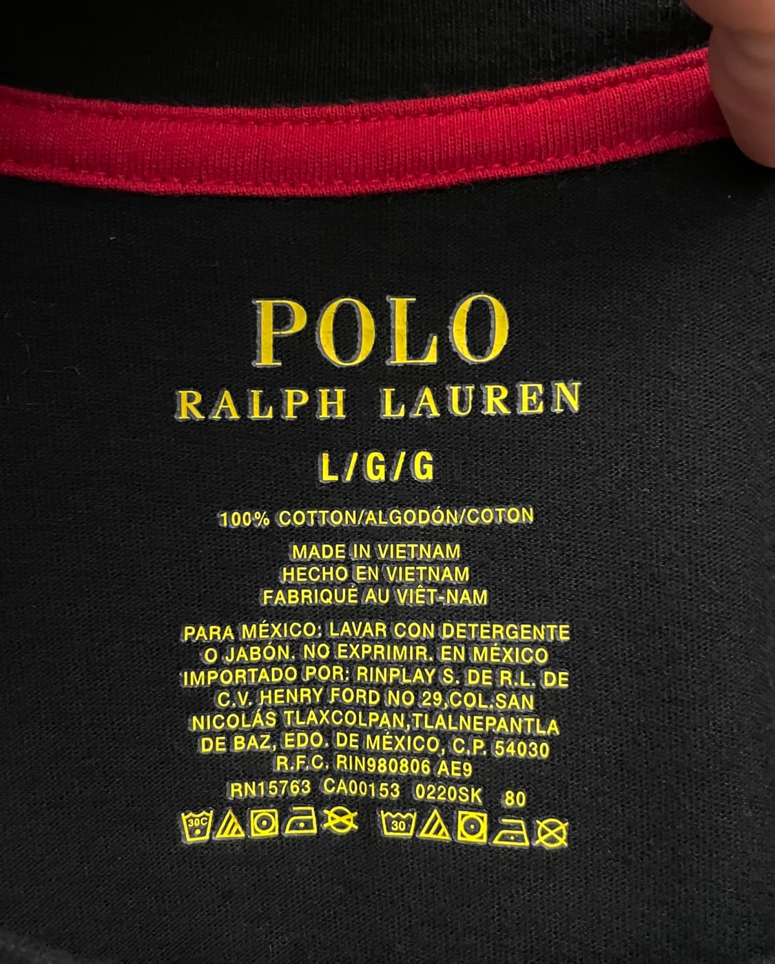 (L~XL)POLO 폴로랄프로렌 코튼 베어 그래픽 롱슬리브 긴팔티셔츠 상품이미지7