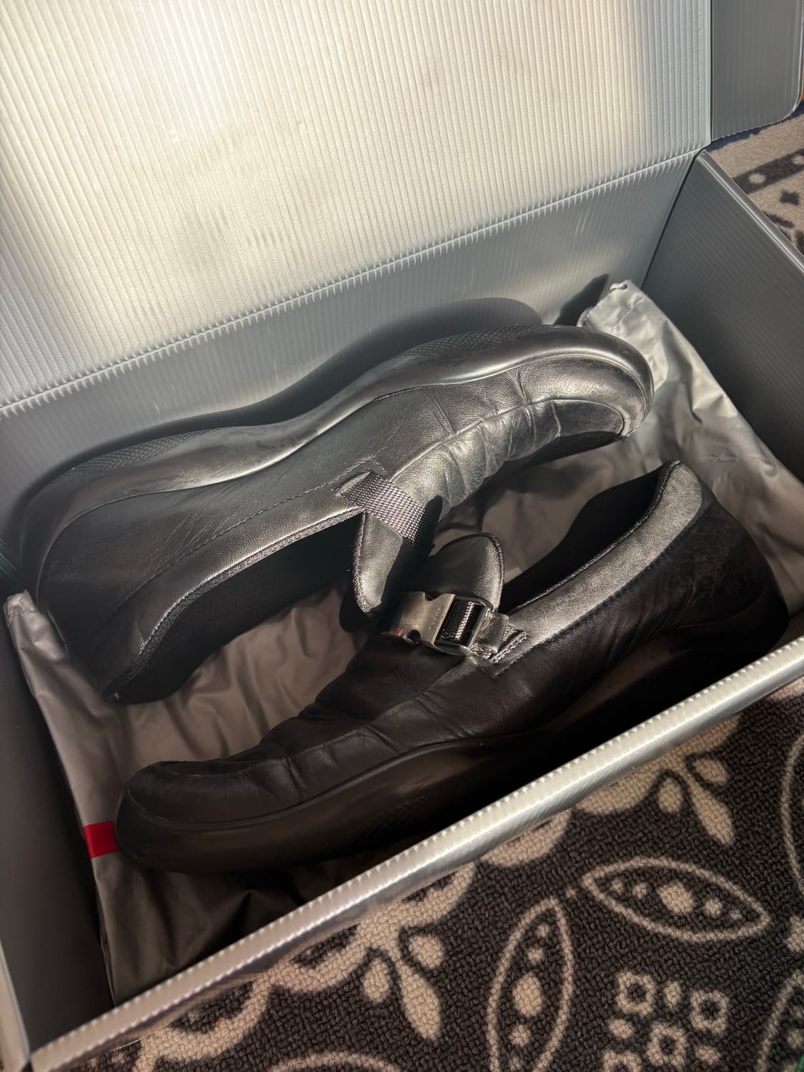 프라다 스포츠 버클 스트랩 로퍼 슈즈 상품이미지9