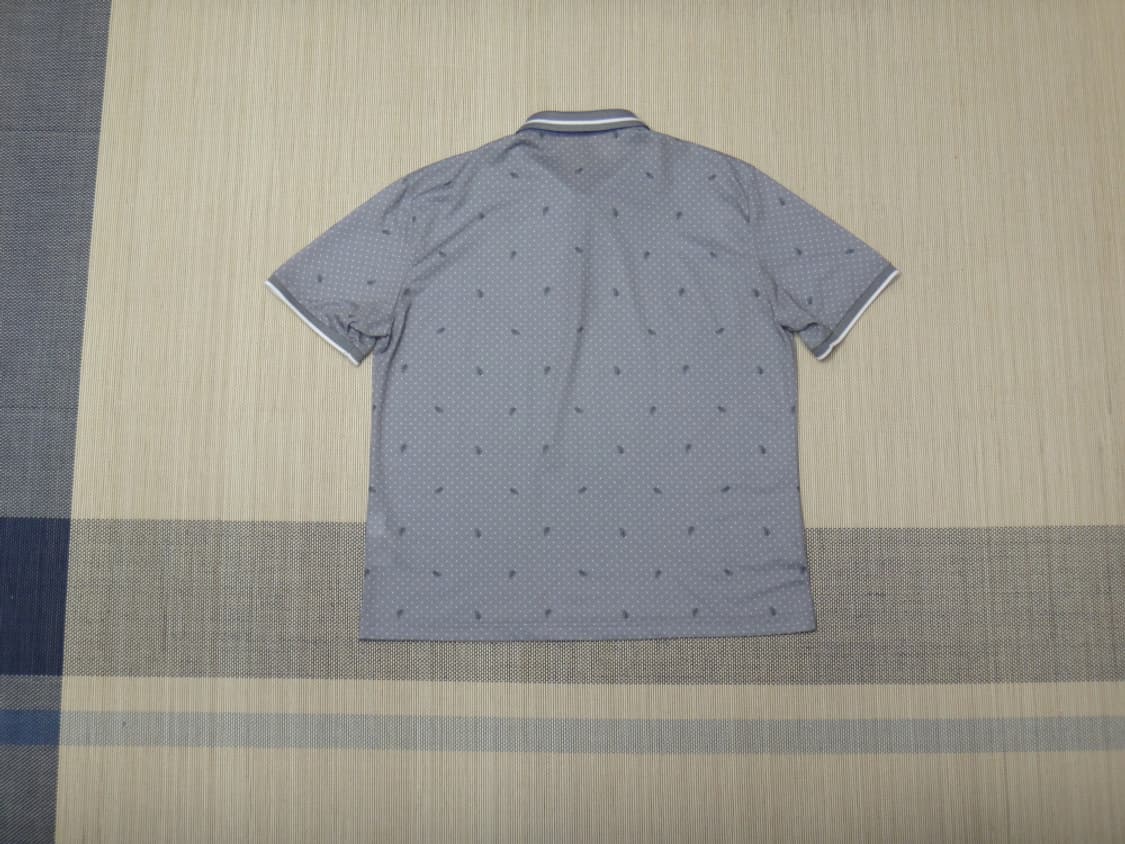 (3XL) 루이까스텔 남성 아메바 카라 반팔 티셔츠 상품이미지2