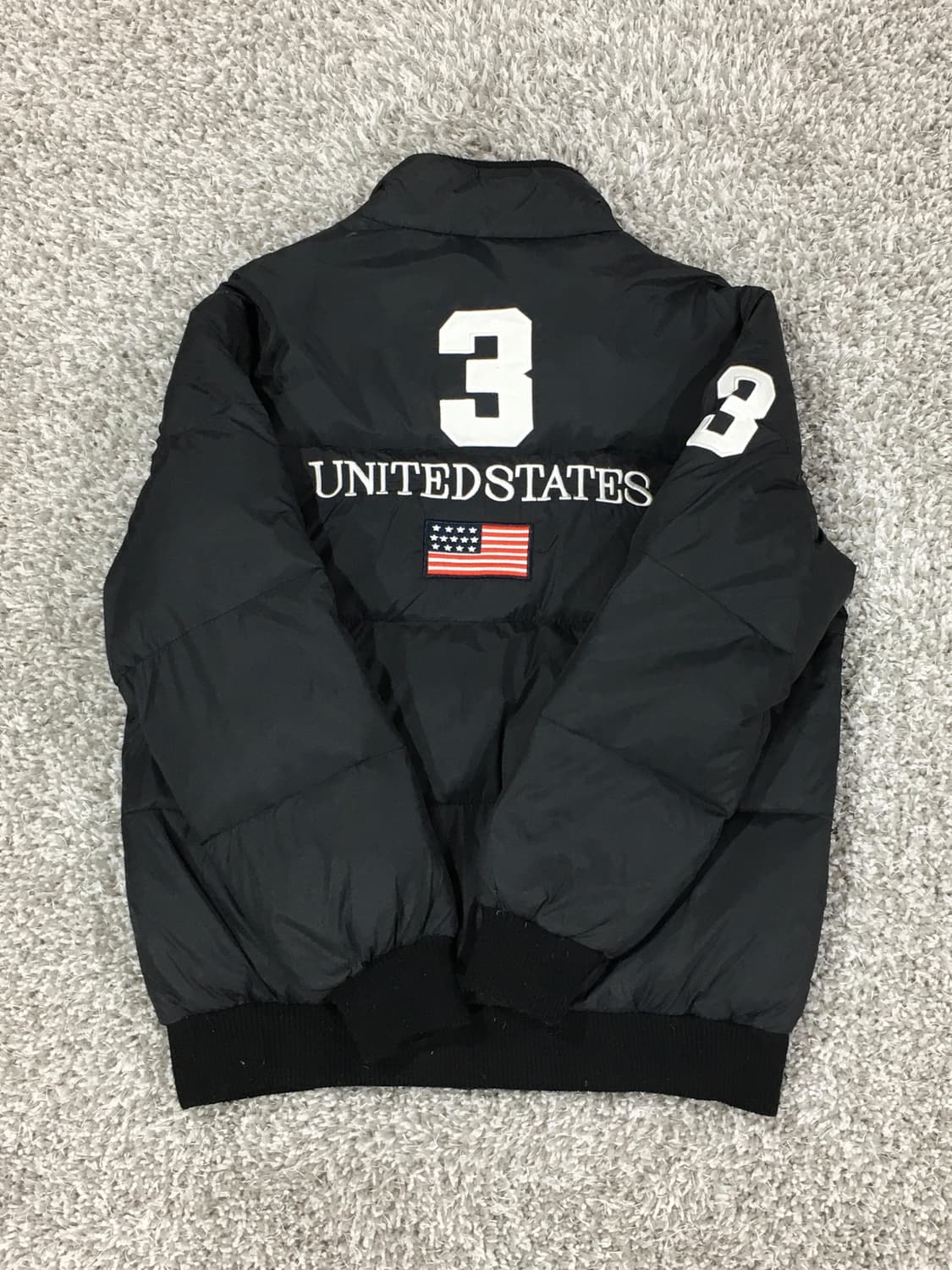 폴로 랄프로렌 블랙 패딩 USA 자켓 상품이미지3