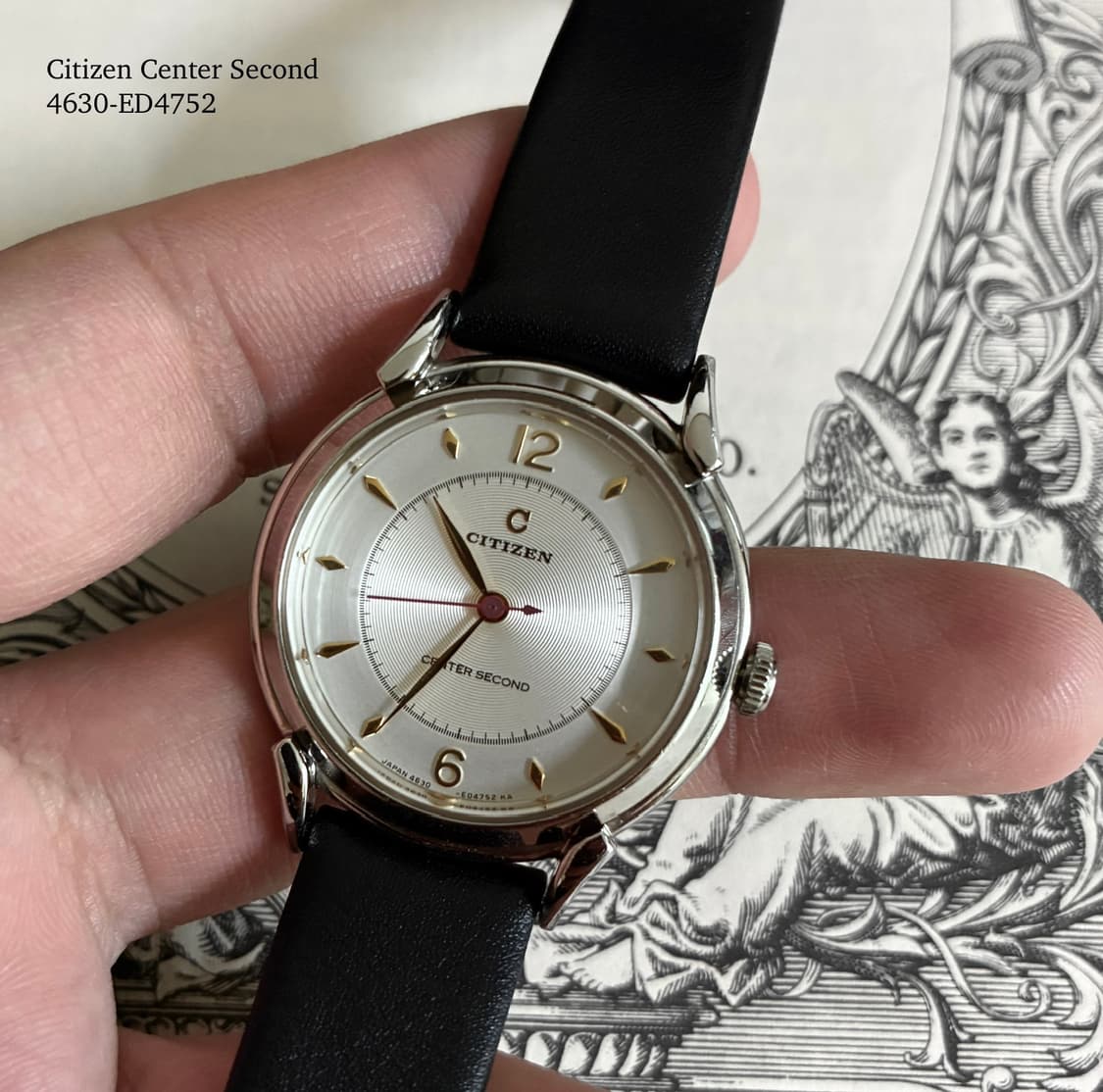 CITIZEN Center Second Vintage Watch 상품이미지5