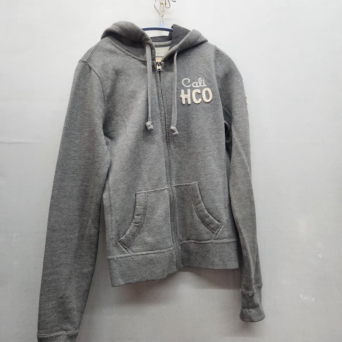 홀리스터 사이드로고 Y2K 후드집업 XS(S) 상품이미지1