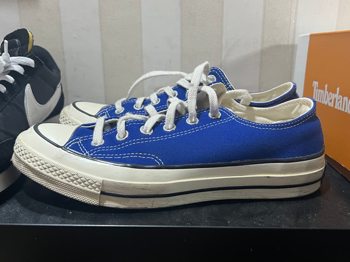 컨버스 척 70 로우 빈티지 러쉬블루 250 상품이미지5