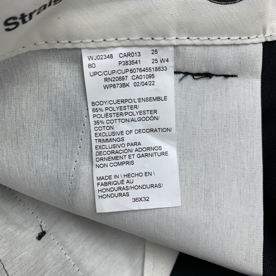 [36/정품] 디키즈 Slim Straight 스트레이트 블랙 워크팬츠 상품이미지6