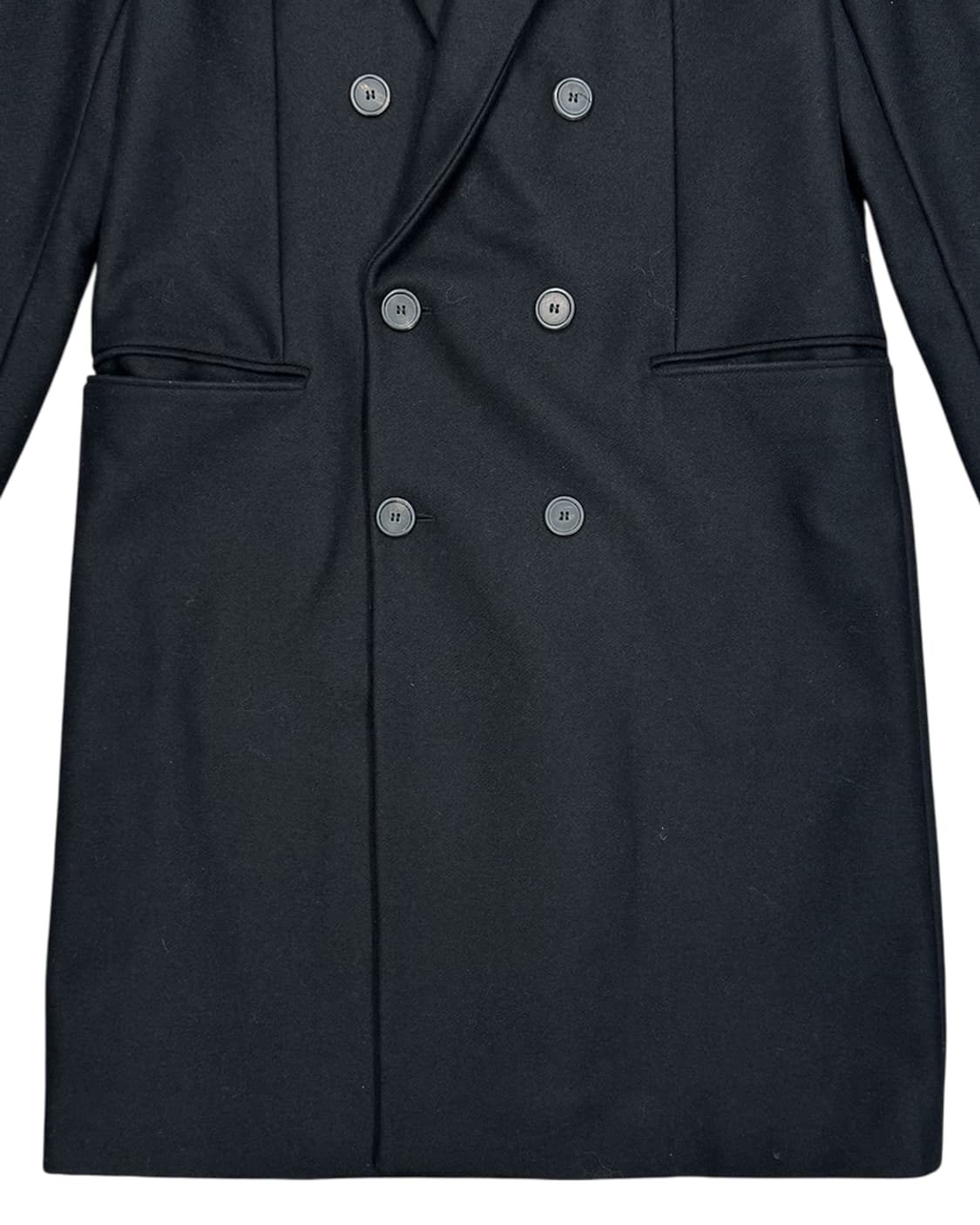 아미 15AW 더블 브레스티드 Tuskania 울 코트 상품이미지7