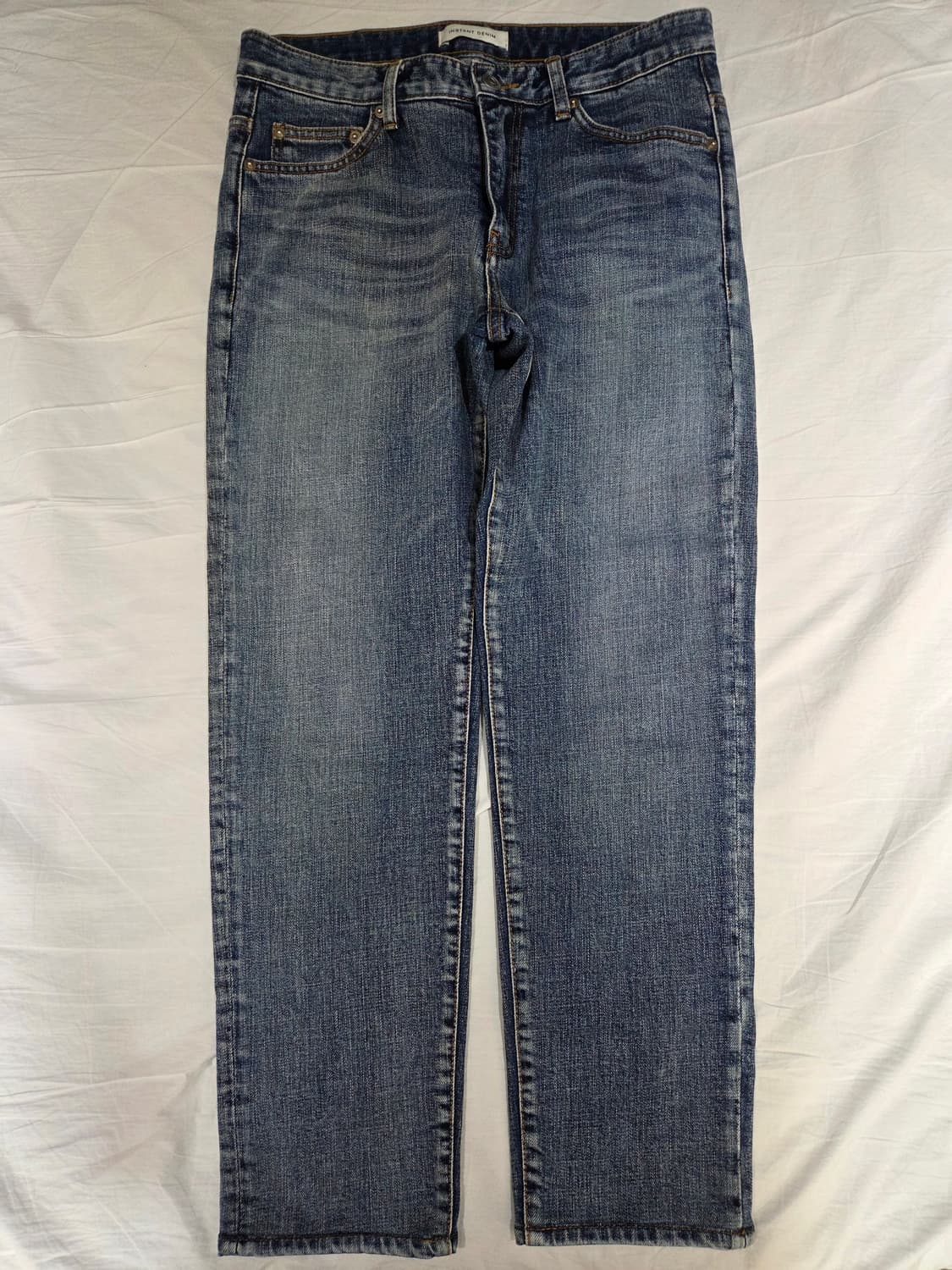 브랜디드 1980 크림슨 진 (크롭 슬림) 상품이미지2