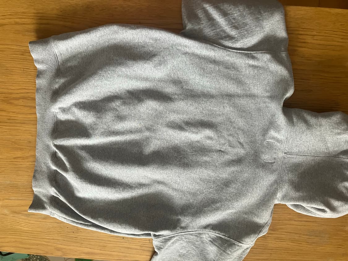 디스이즈네버뎃 회색 후드티 상품이미지3