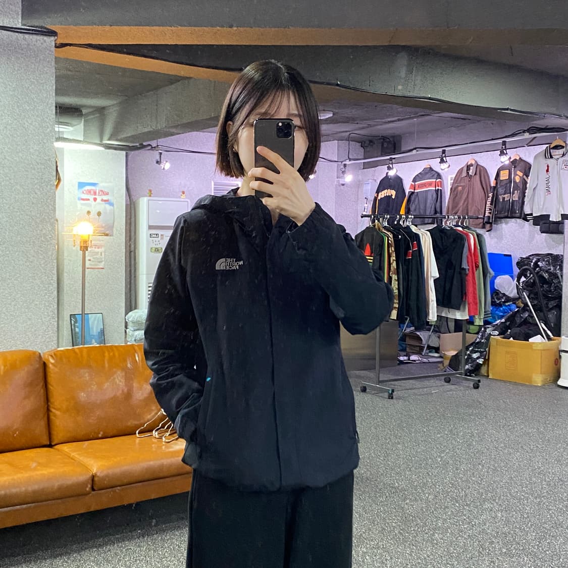 노스페이스 나일론 후디드 바람막이 B4682 상품이미지1