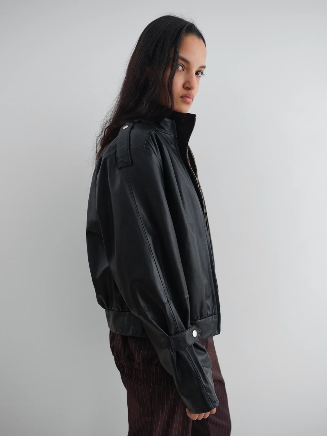 (S,M,L) 기마구아스 Oscar 레더 자켓 상품이미지6