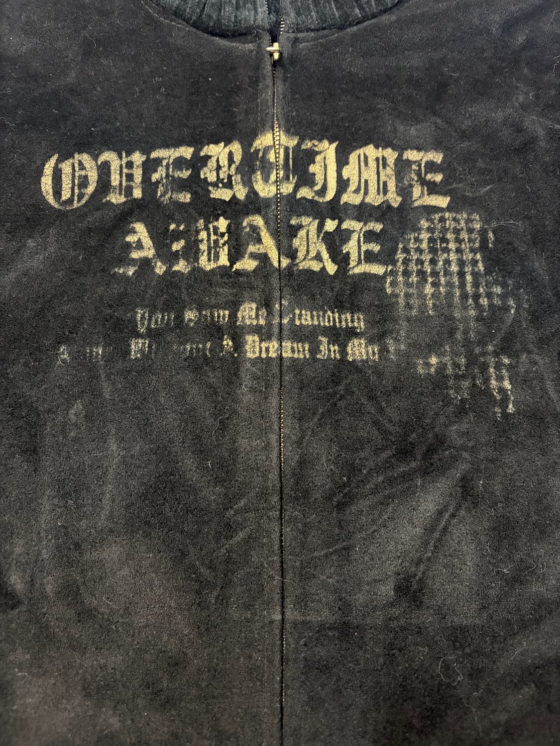 00's distorted  Velvet knit jersey 상품이미지8