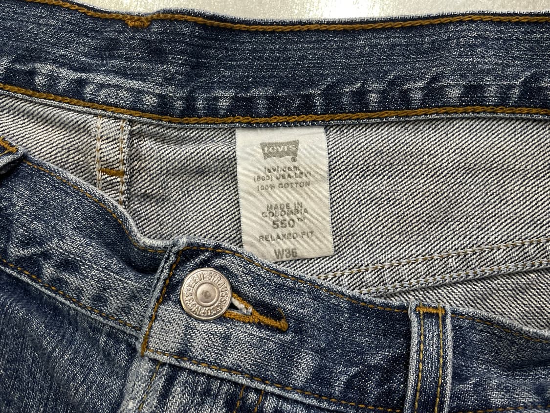 (36) Levi's 리바이스 550 데님 반바지 쇼츠 상품이미지9
