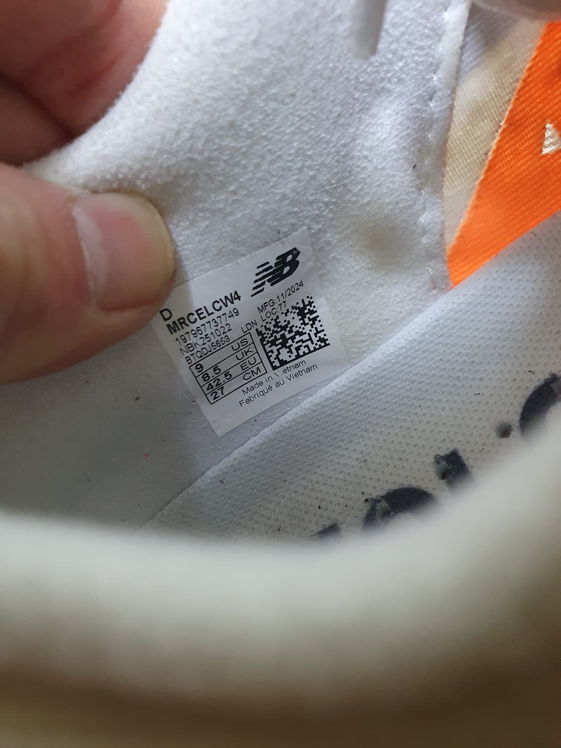 뉴발란스 퓨어셀 엘리트 레벨v4 러닝화 270 상품이미지10