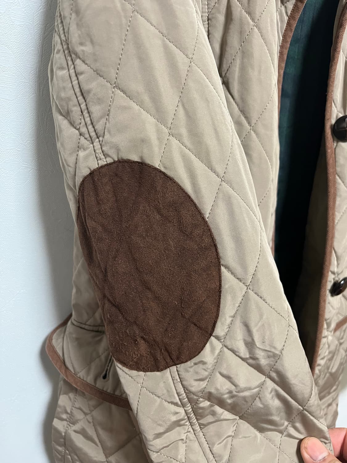 KEITH LONDON 퀼팅 자켓 베이지 상품이미지3