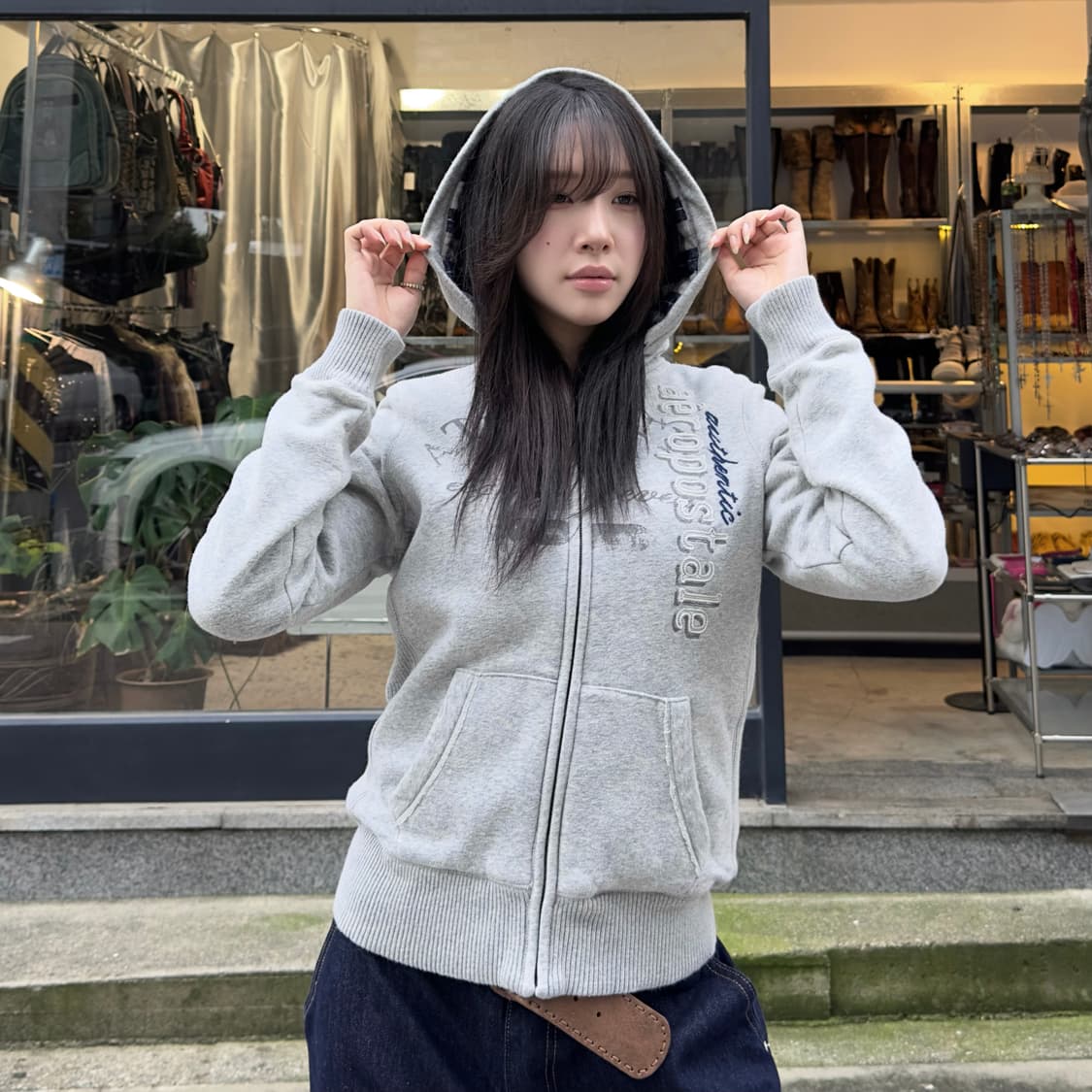 00s 아에로포스탈 패디드 후디 상품이미지9