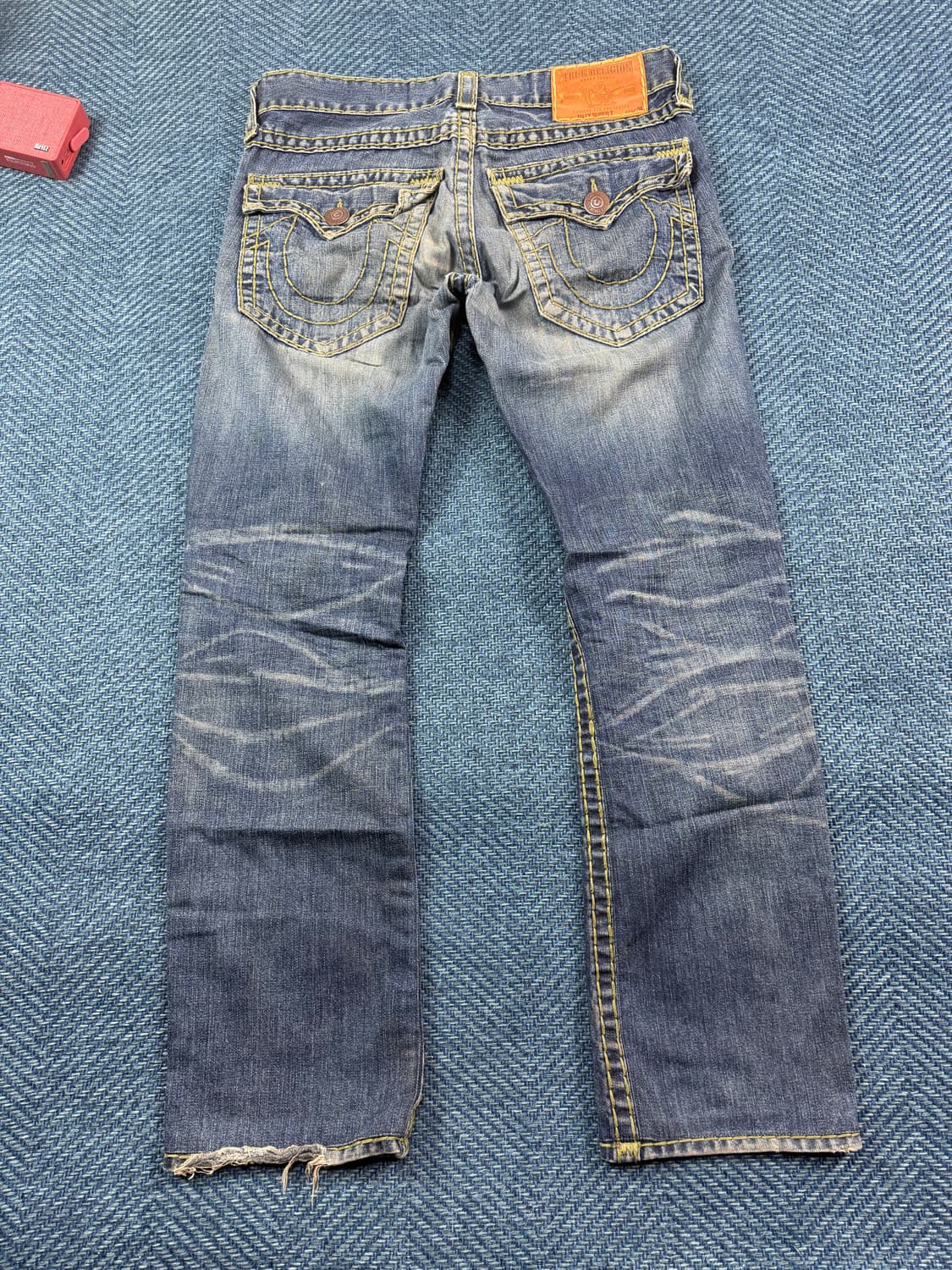 [TRUE RELIGION] 트루릴리전 빌리 슈퍼 T 빈티지 데님 팬츠 상품이미지2