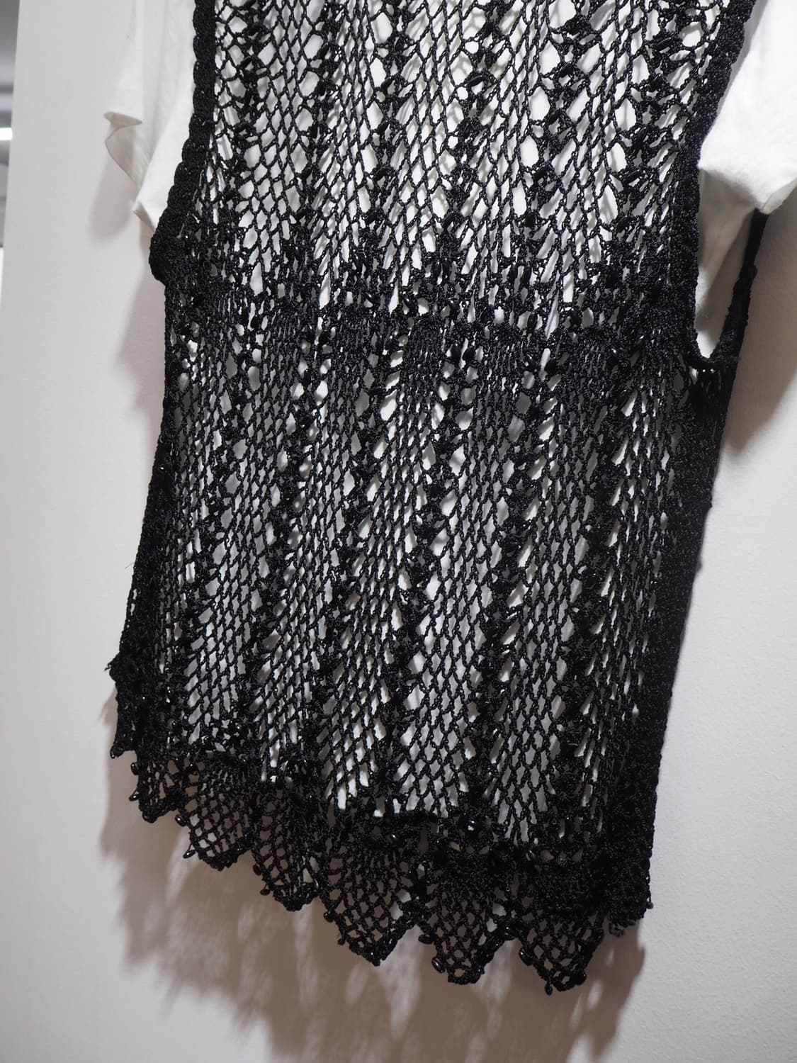 vintage beads vest  상품이미지1