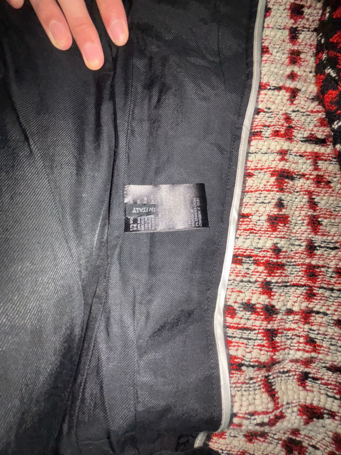 하이더아커만 15fw 트위드코트 상품이미지5