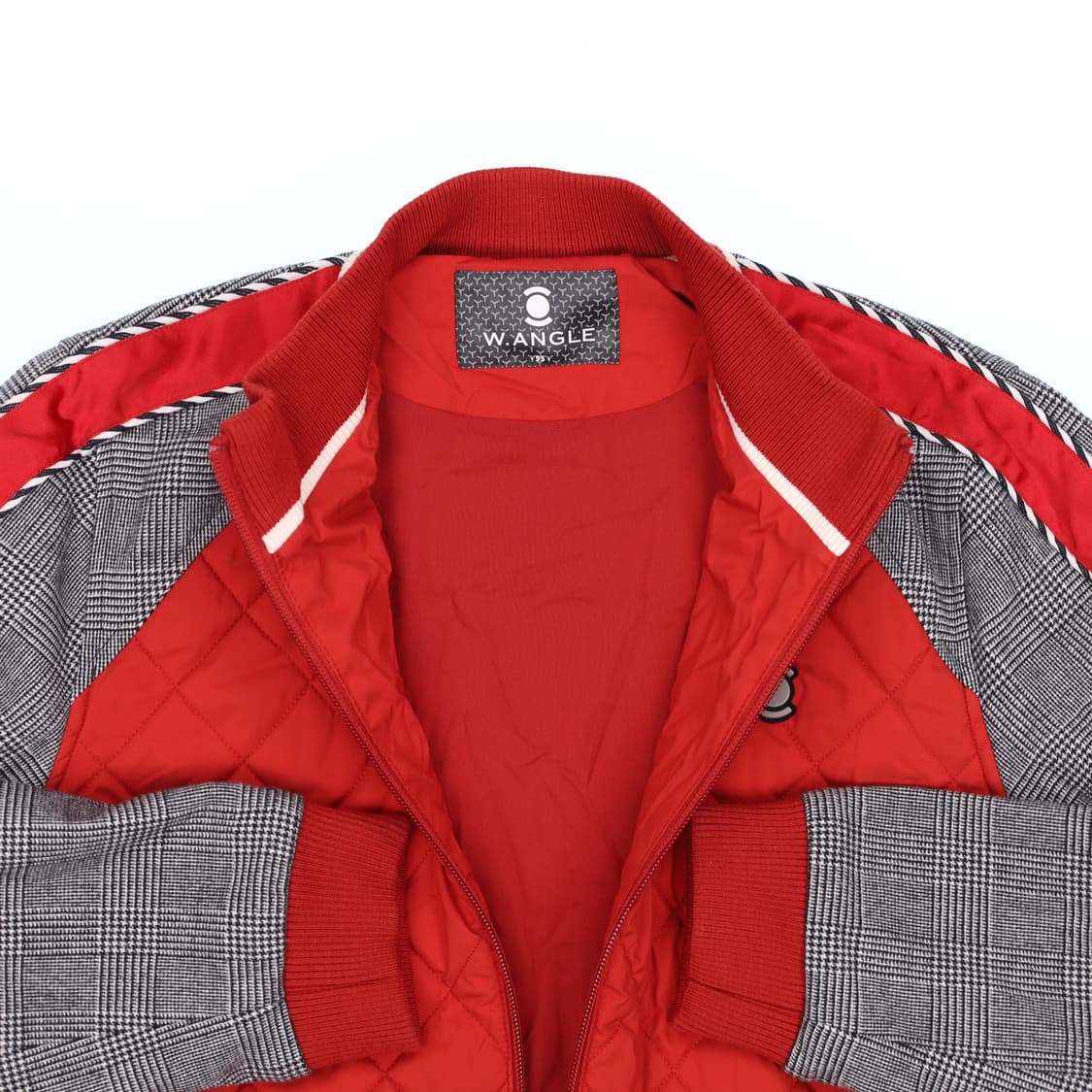 [95] 와이드앵글 여성 골프 울 방풍 퀄팅 집업 자켓 N7052 상품이미지4