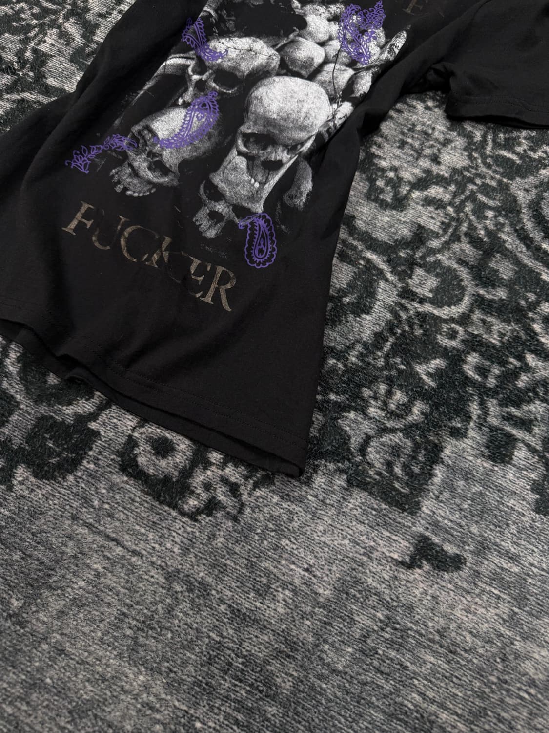 Evolution 00s skull printing t shirts  상품이미지5