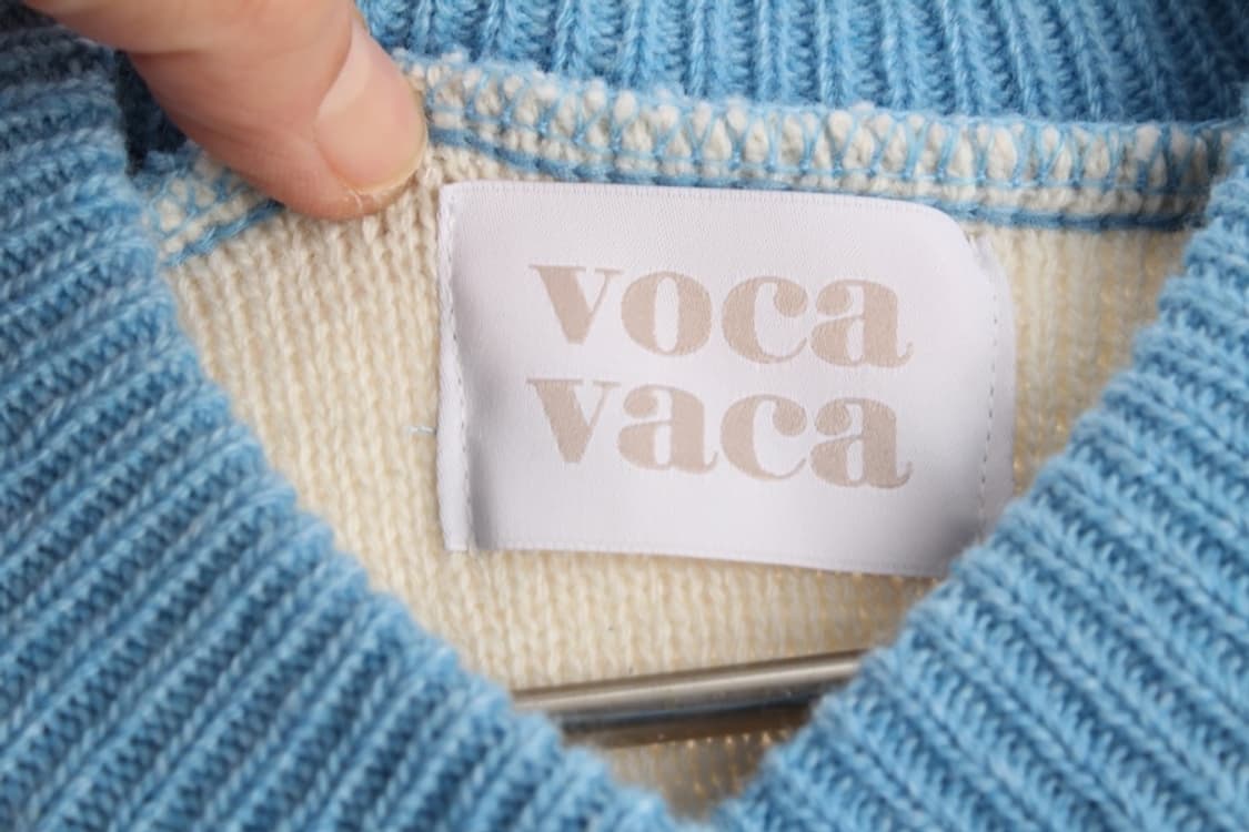 우먼FRRE 보카바카 스티치 니트 봄버 자켓 상품이미지2