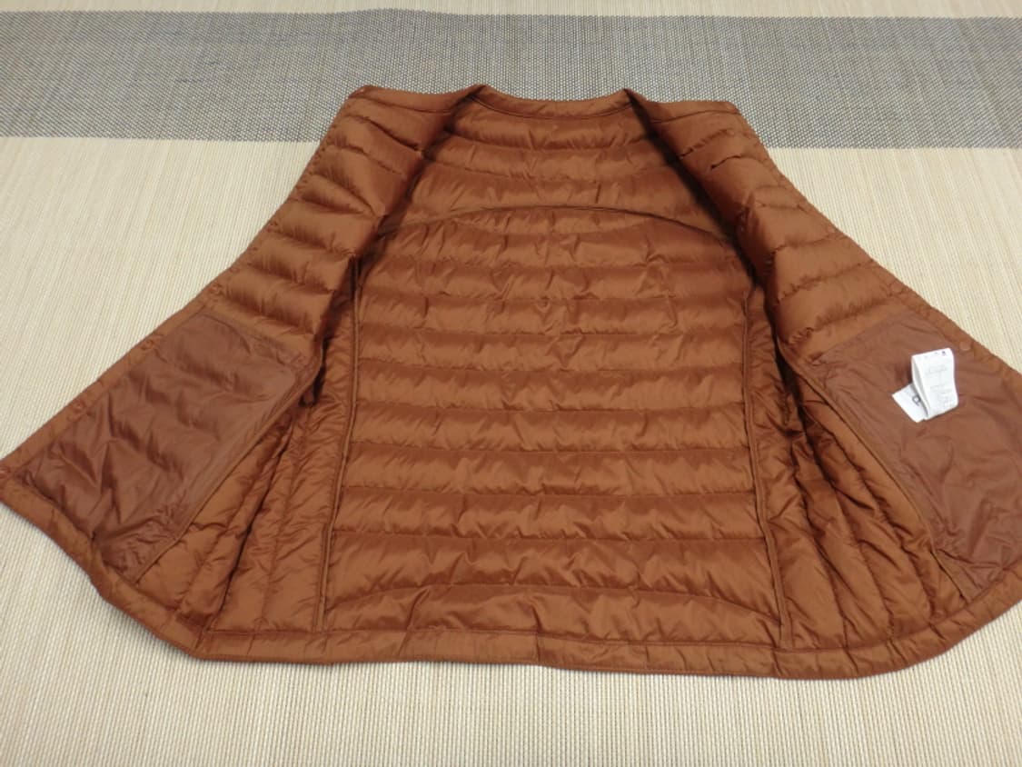 (100) 핑 헝가리 구스 경량 다운 내피 베스트 여성 상품이미지6