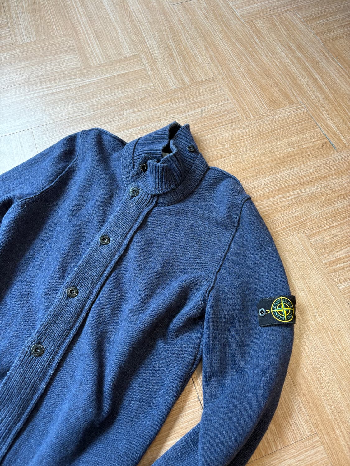 13FW stone island 니트 집업 상품이미지1