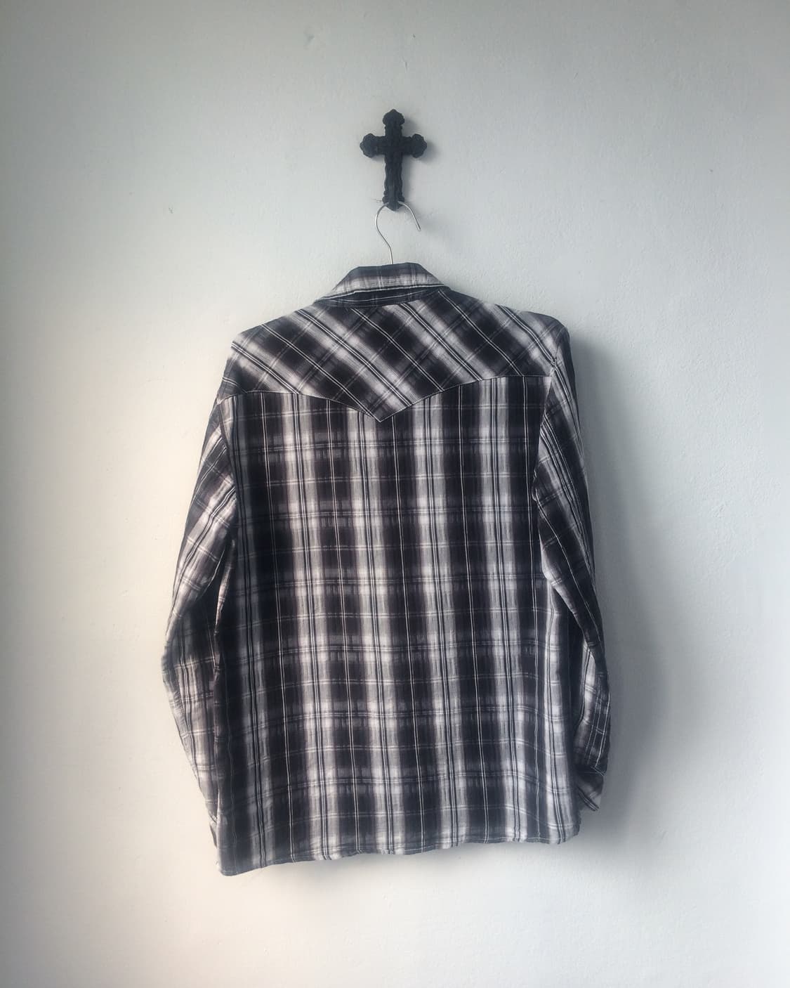 Pocket point check pattern shirt 상품이미지3