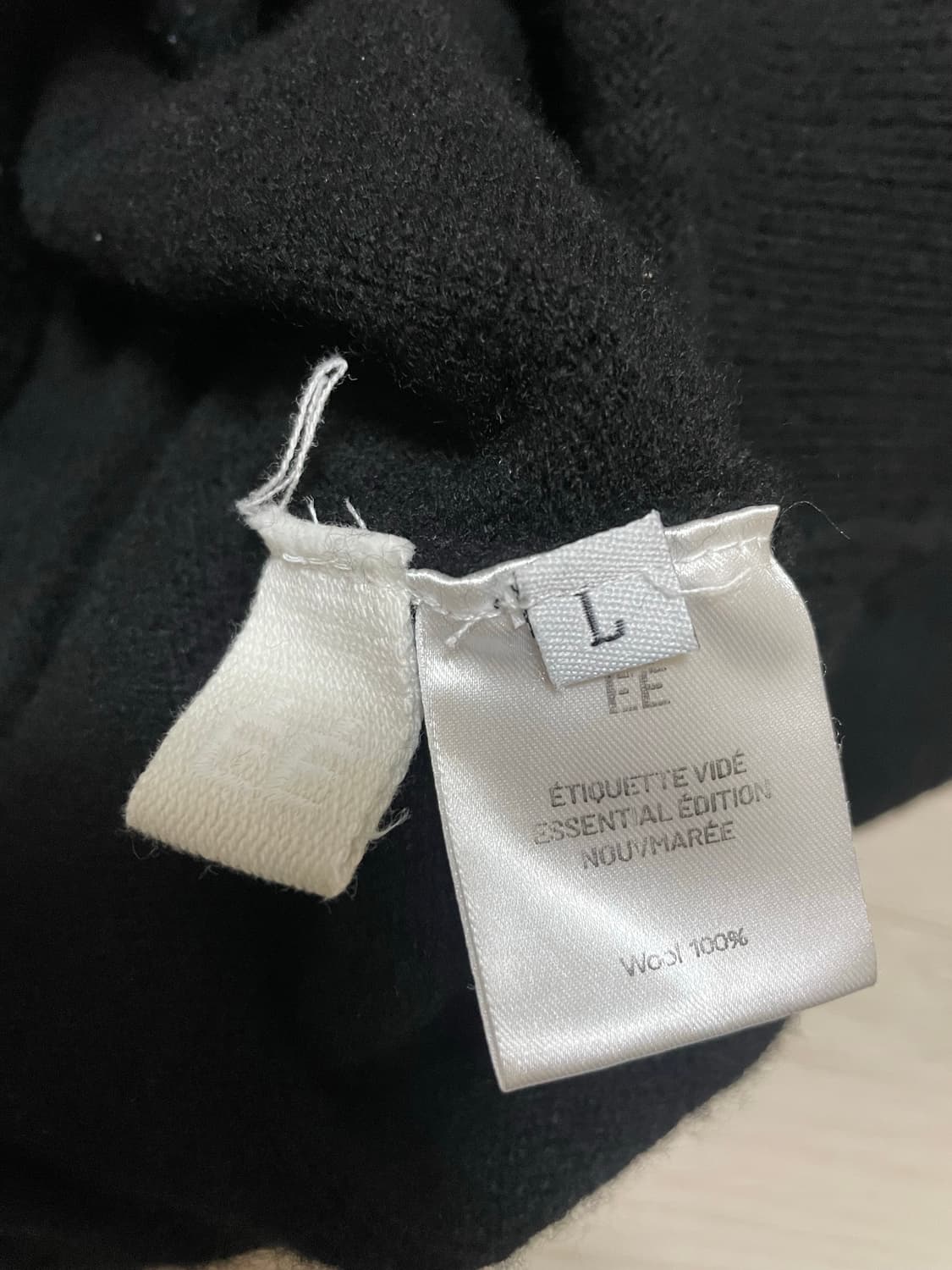 EE 누마레 2way 가디건 블랙 L 급처 상품이미지3