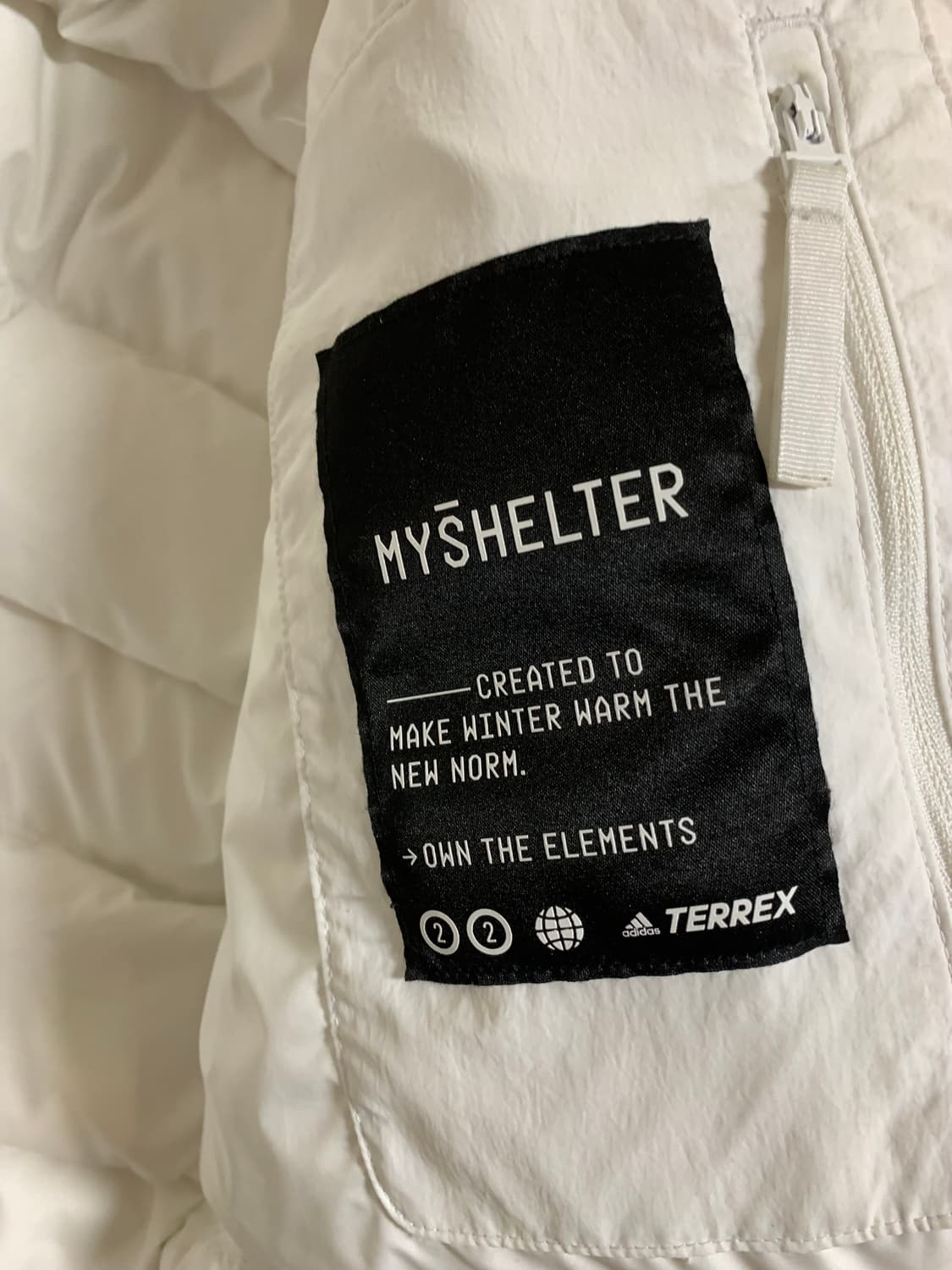 아디다스 테렉스 마이쉘터 COLD.RDY 절연 재킷 여성 미디엄 화이트 상품이미지8