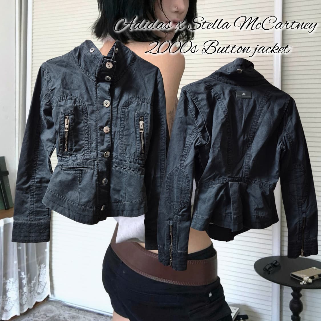 Adidas x Stella McCartney 2000s Button 상품이미지1