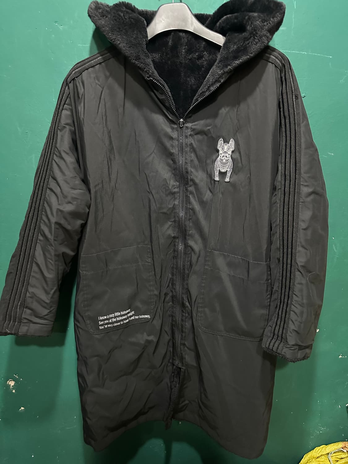 라이프워크 오버핏 리버시블 후리스자켓 110 상품이미지7