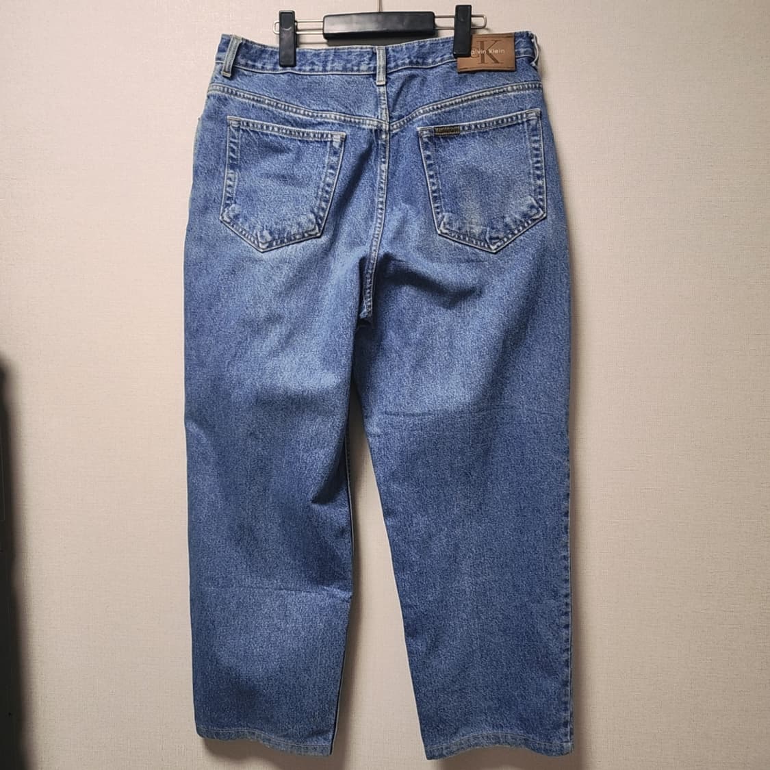 [35] 캘빈클라인 와이드핏 빈티지 청바지 데님팬츠 상품이미지2