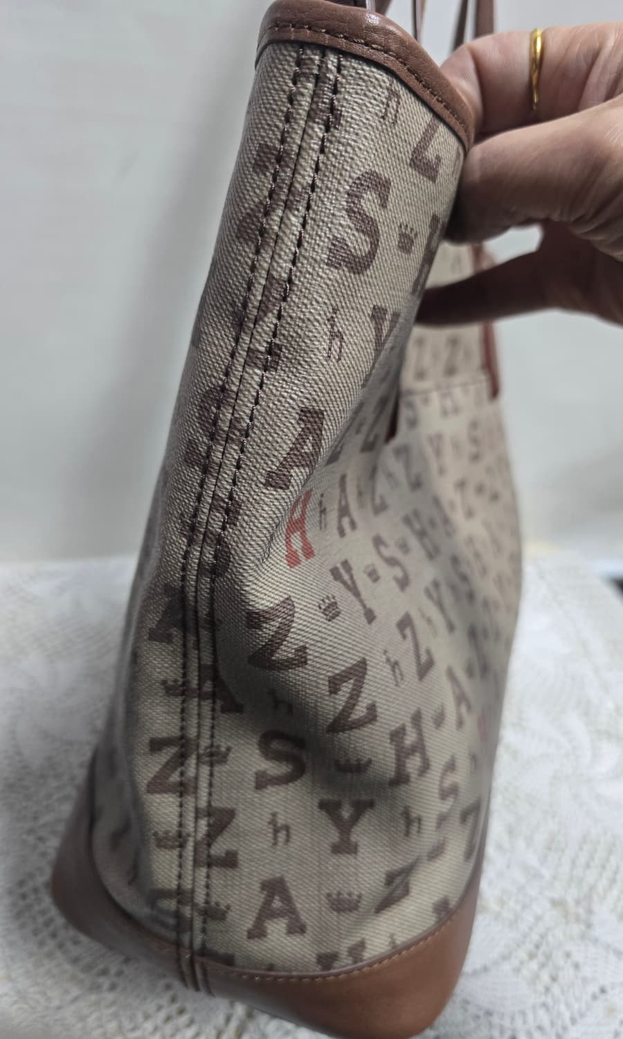 헤지스 쇼퍼백. 숄더박.빅백 상품이미지6