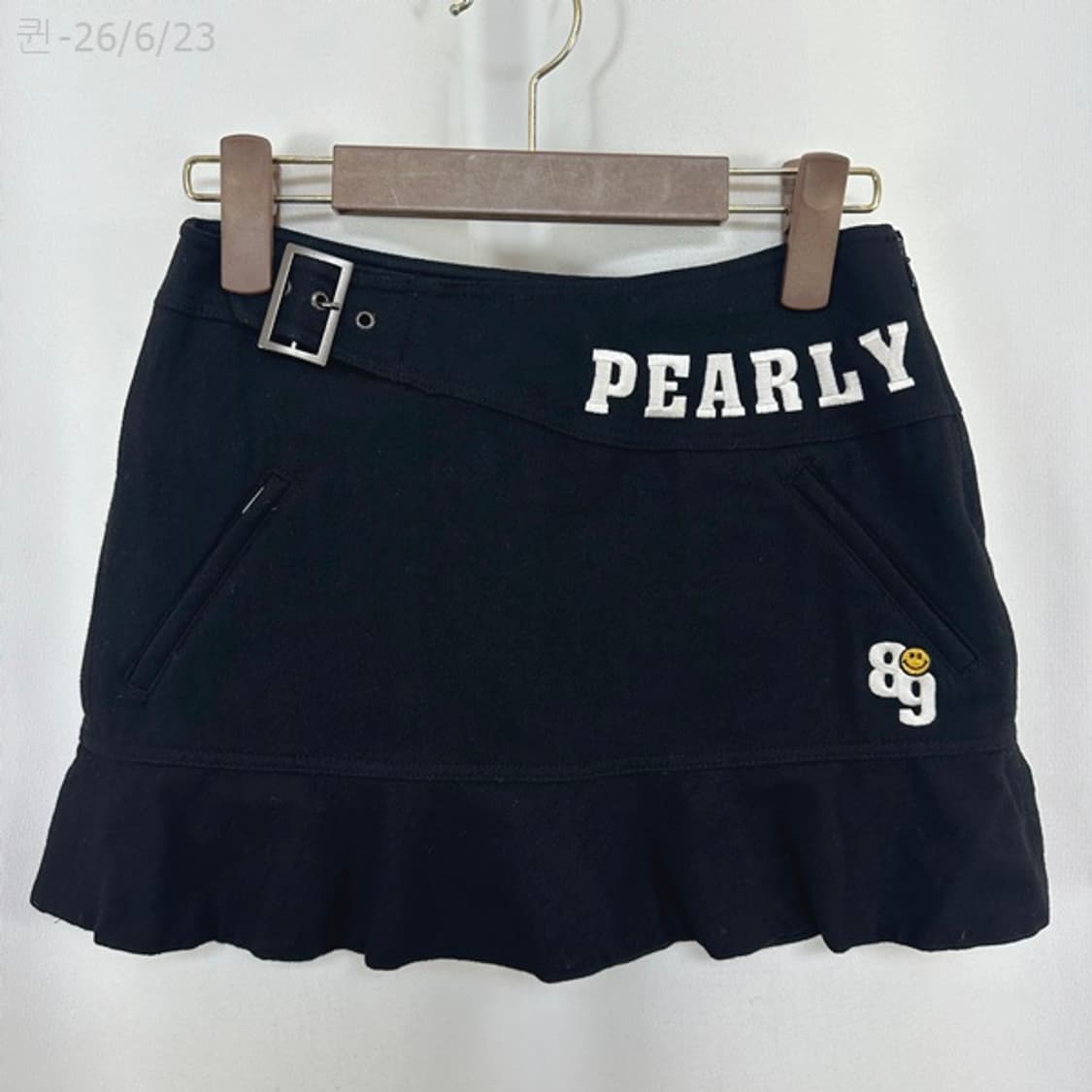 파리게이츠 여자 골프 치마 스커트 검정 0 (26인치정도) 상품이미지1