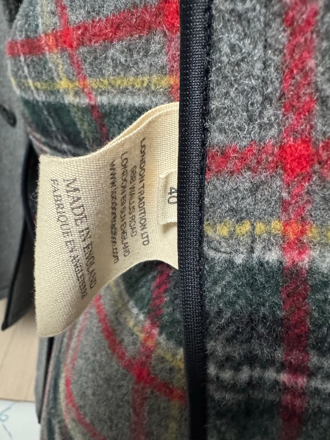 런던트레디션 발마칸 코트 (40) 그레이 상품이미지5