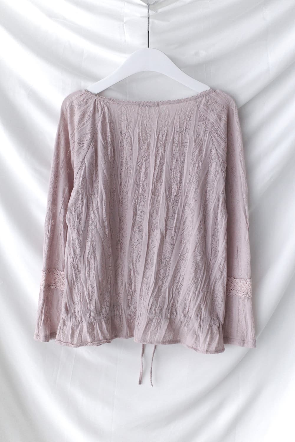 lace string blouse 상품이미지2