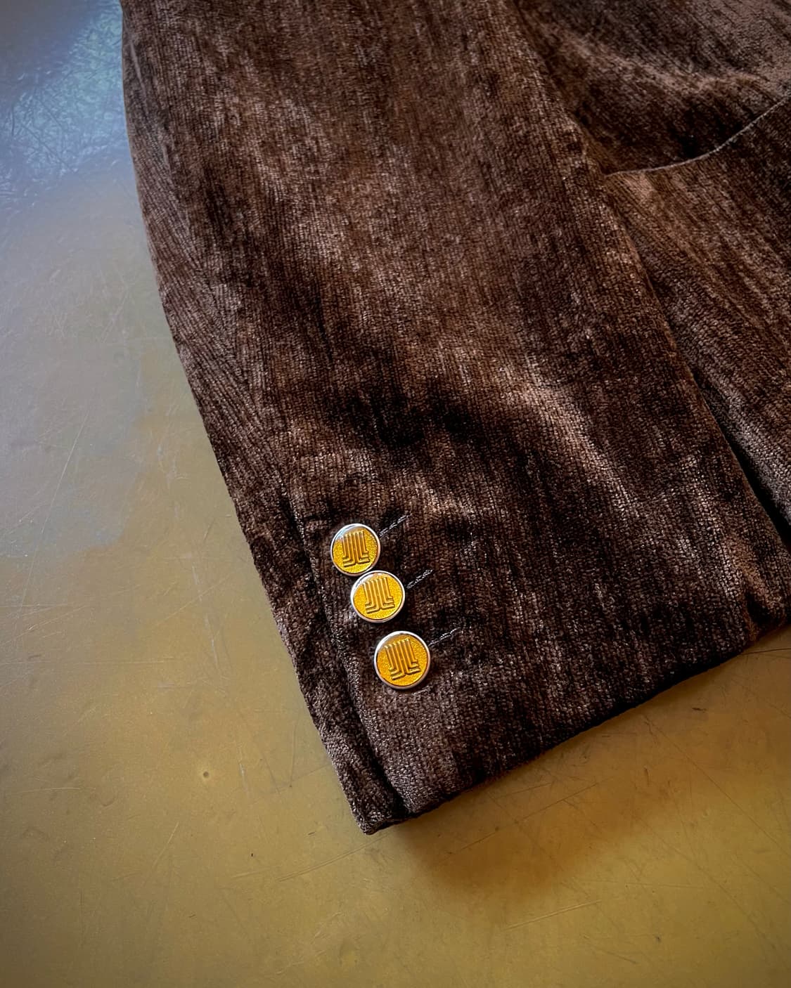 Old LANVIN Paris Classic Velour Blazer 상품이미지7