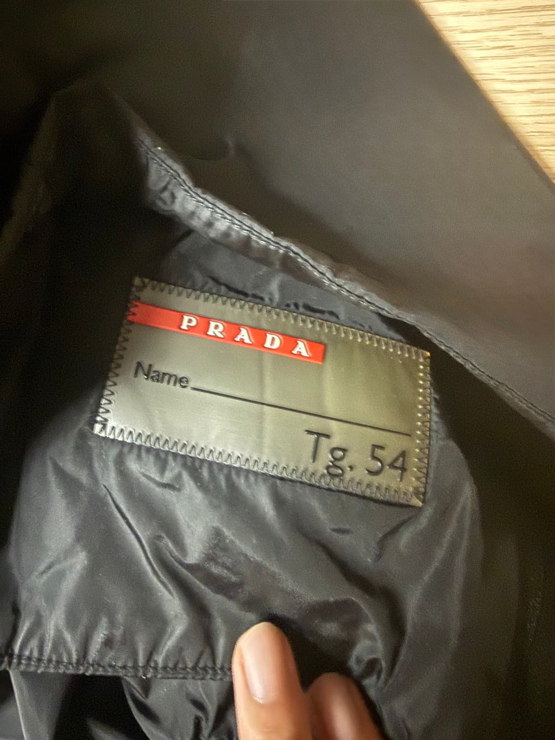 프라다 스포츠 윈드 자켓 54 (105~107) 사이즈 상태 최상급 상품이미지4