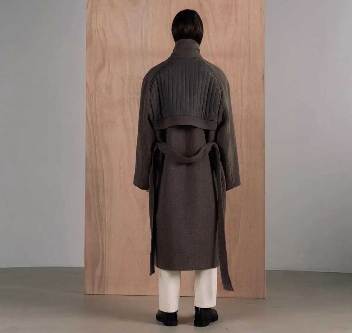 le17septembre homme shawl collar coat 상품이미지5