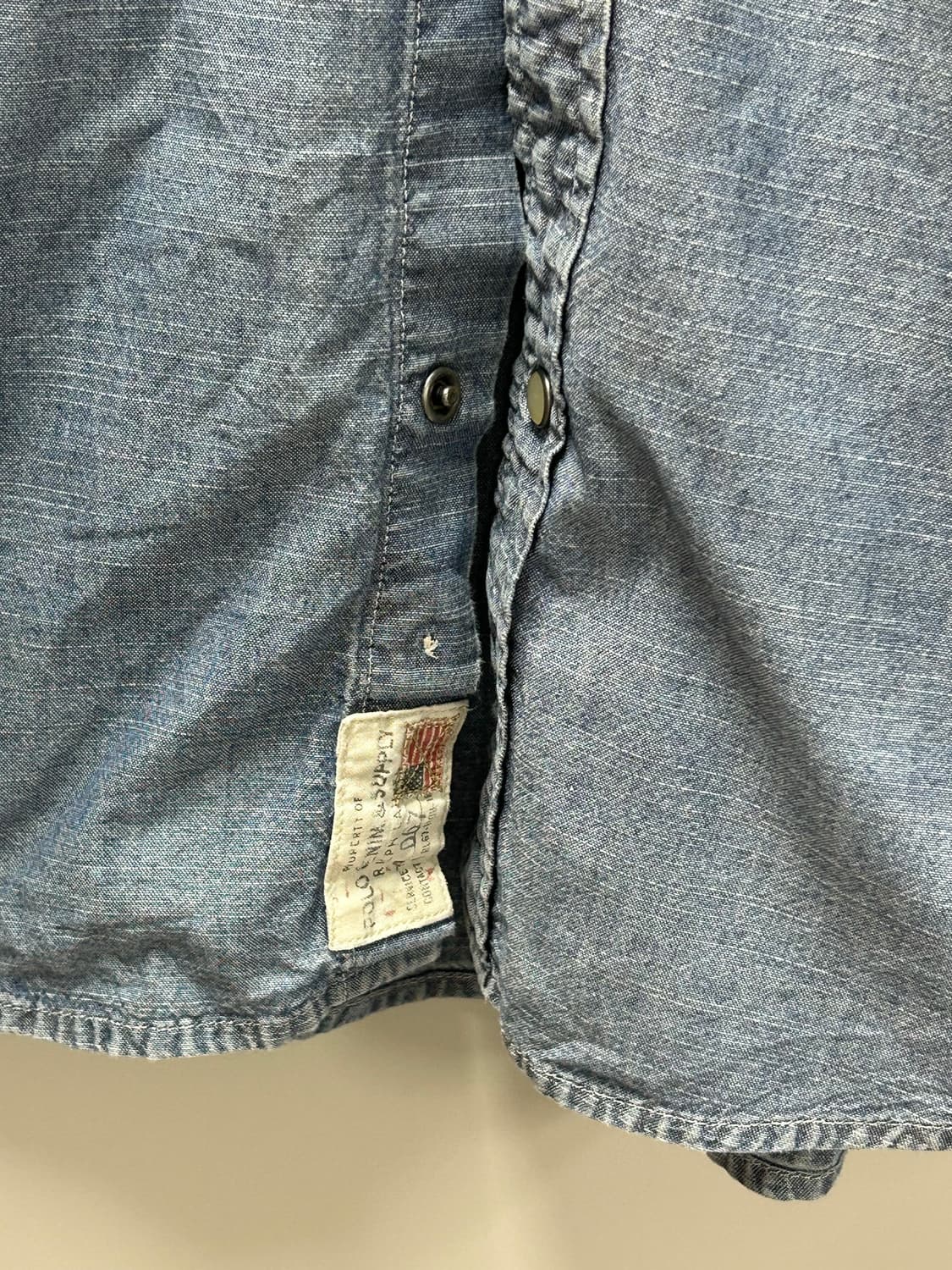 Denim Supply Ralph Lauren 웨스턴 데님 셔츠 상품이미지7