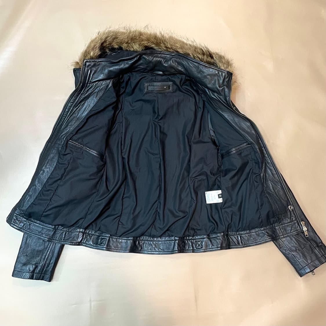 JPv)여성 양가죽 후드점퍼(S) 상품이미지6