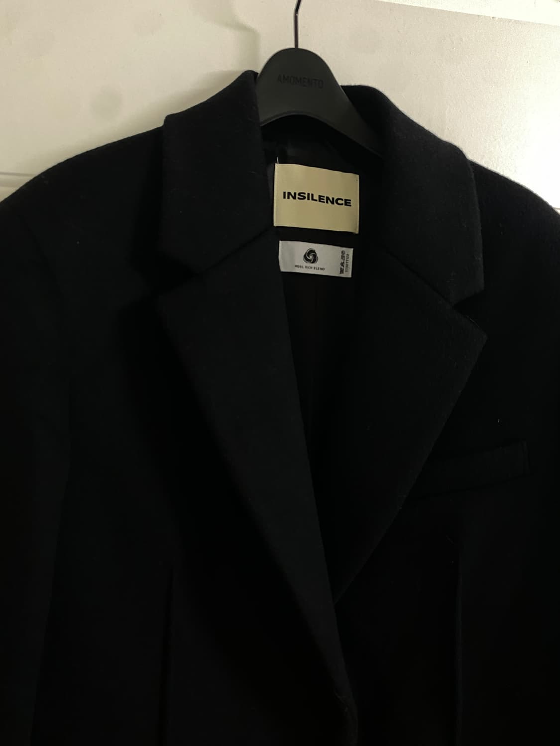 인사일런스우먼 블랙 코트  상품이미지9