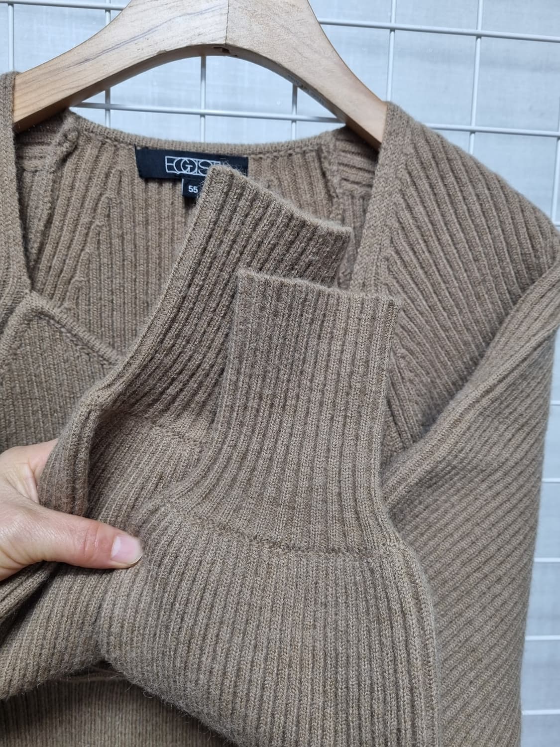 (택포)  에고이스트 니트원피스 상품이미지3