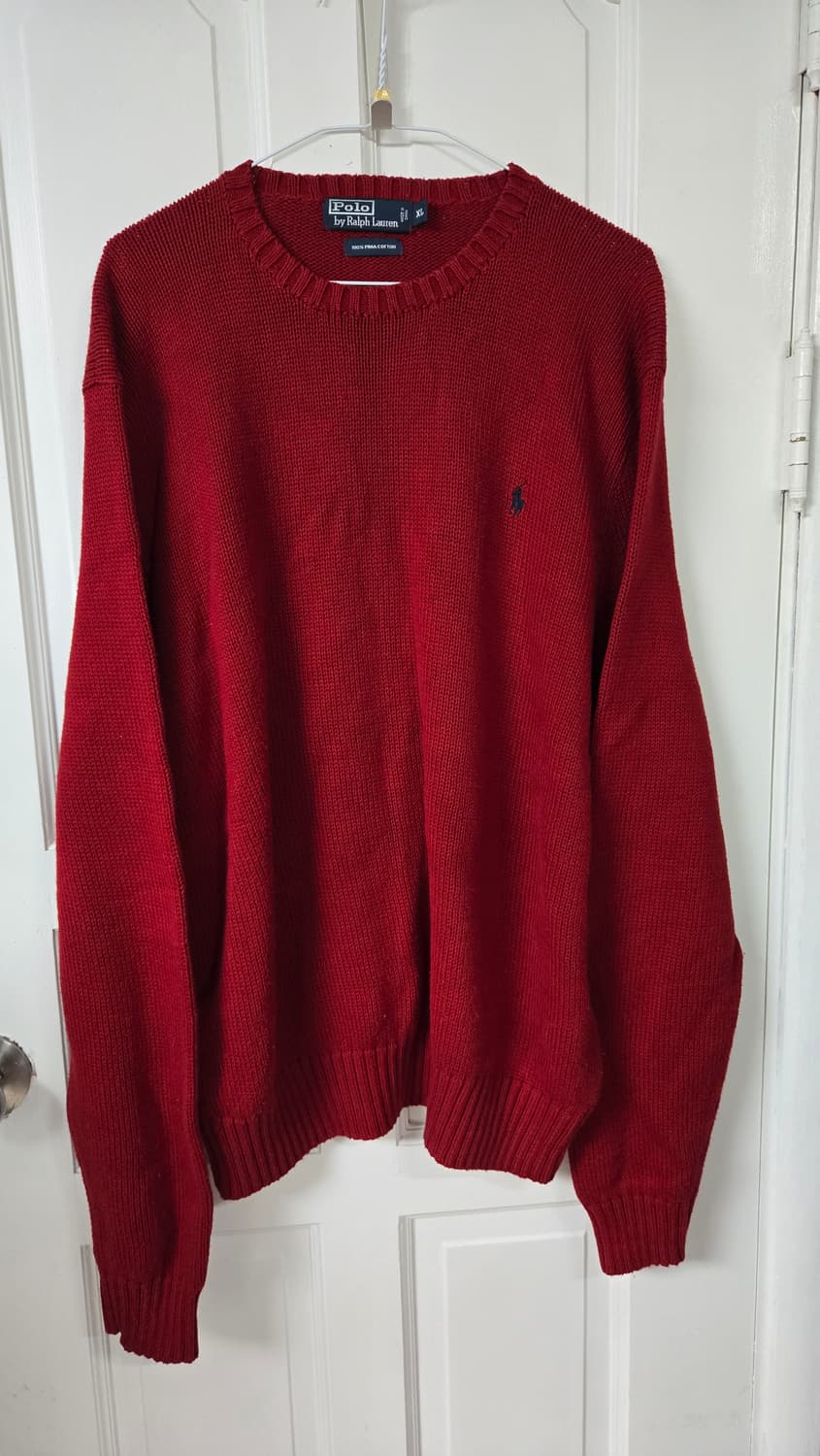 폴로 랄프로렌 피마코튼 니트 XL 상품이미지1
