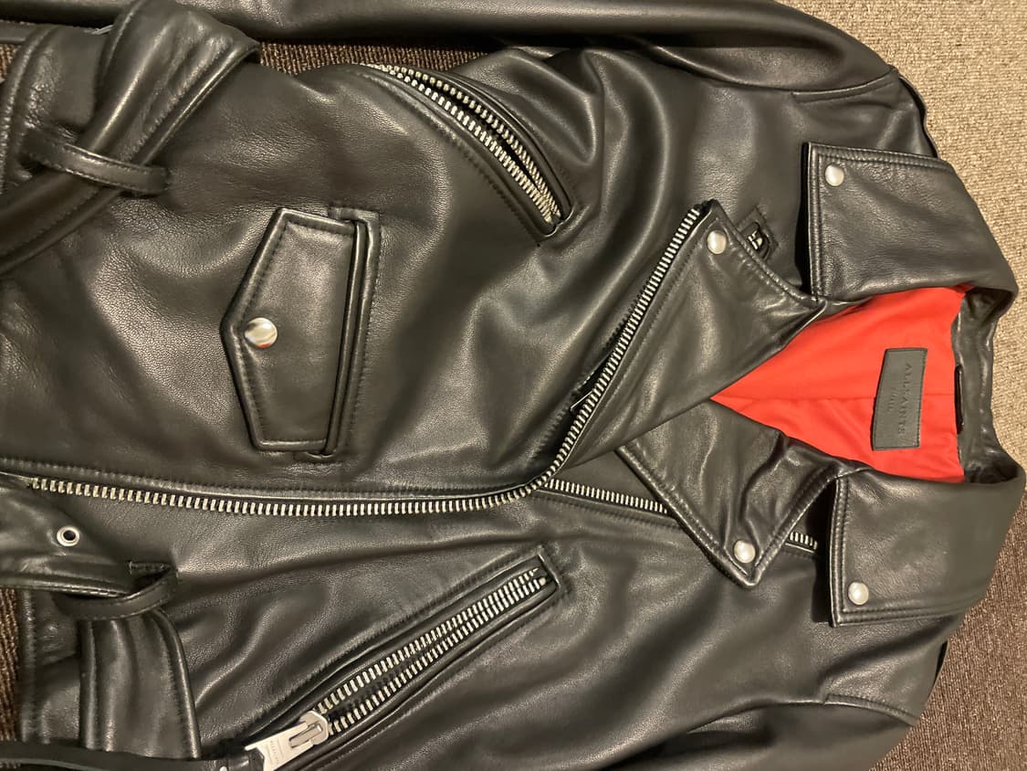 All Saints 라이더 레더자켓 새상품급 상품이미지2